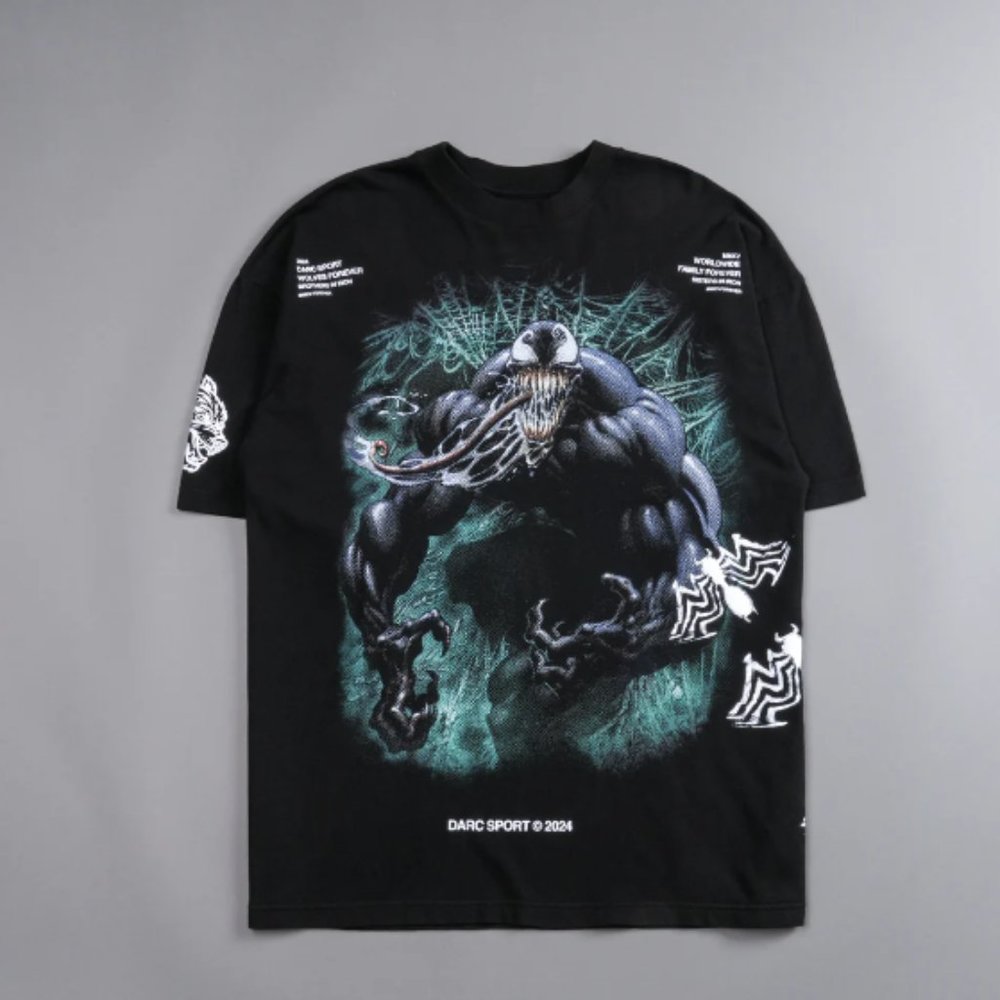 BROCK "PREMIUM" OVERSIZED TEE IN BLACK